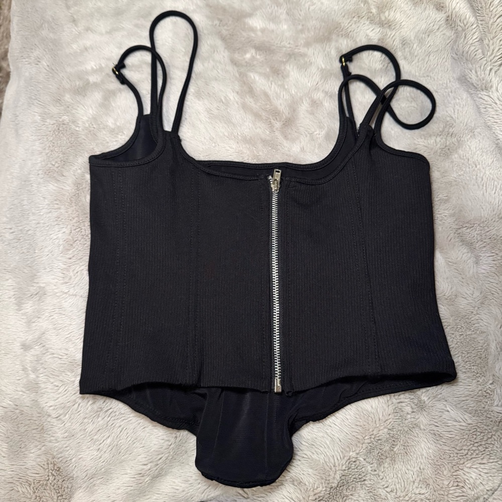 White fox black corset - Picture 3 of 3